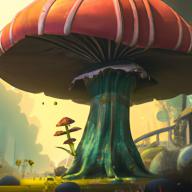Mushroom_Forest // 512x512 // 31.0KB