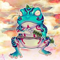 Frog Ronintoadin Yu-Gi-Oh! // 544x544 // 486.8KB