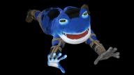 3D Blue Frog Jumping // 1920x1080 // 986.8KB